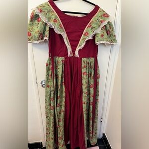 1800s Style Dress Costume - festival/fair dress